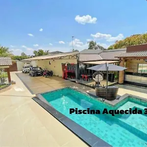 Linda Casa Na Eptg Com Lazer Completo - Casa de Férias Brasília